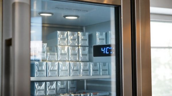Comment assurer l'intégrité de la chaîne du froid au frigo